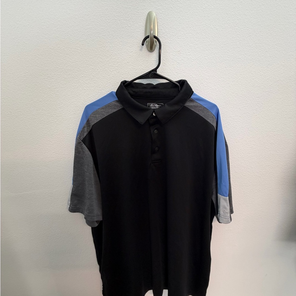 Ben Hogan Performance Black Polo Shirt Size 2XL - Picture 2 of 4